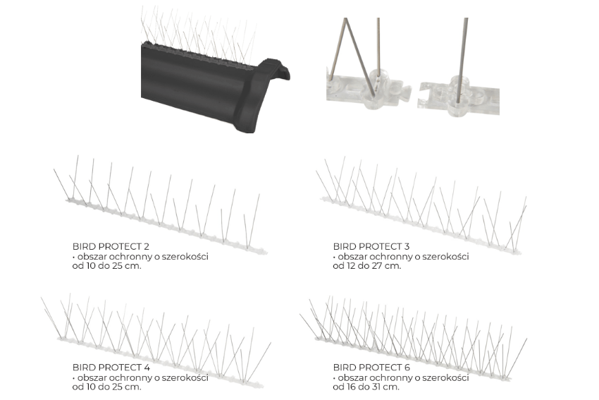 BIRD PROTECT, system odstraszania ptaków