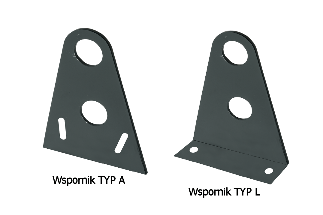 Wspornik rury TUBE-SNOW uniwersalny płaski